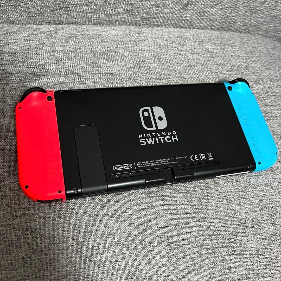 Nintendo Switch本体 付属品完備 レッド ブルー 箱付き スイッチ