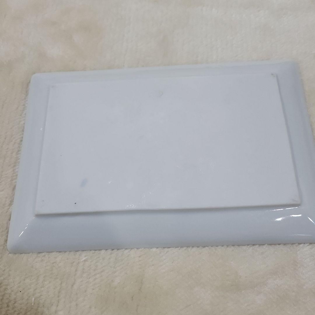 有田焼　弥生窯　角皿　金彩色絵　7枚セット　古伊万里　色絵　丸紋　銘々皿