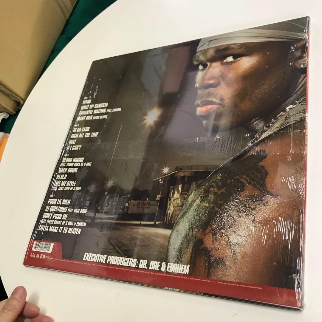 50 Cent Get Rich Or Die Tryin' 未開封レコード