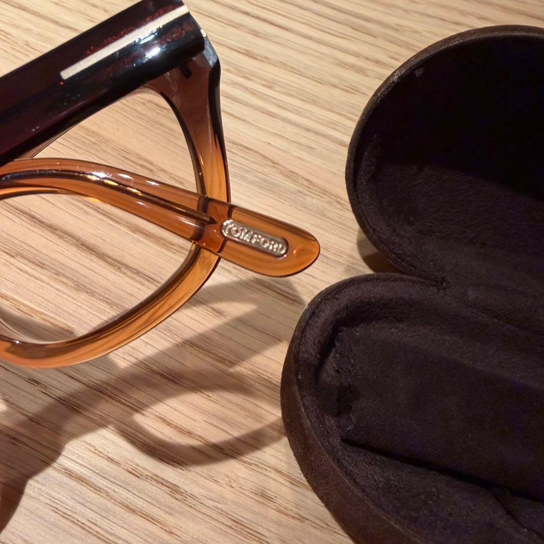 TOM FORD サングラス ブラック/ブラウン