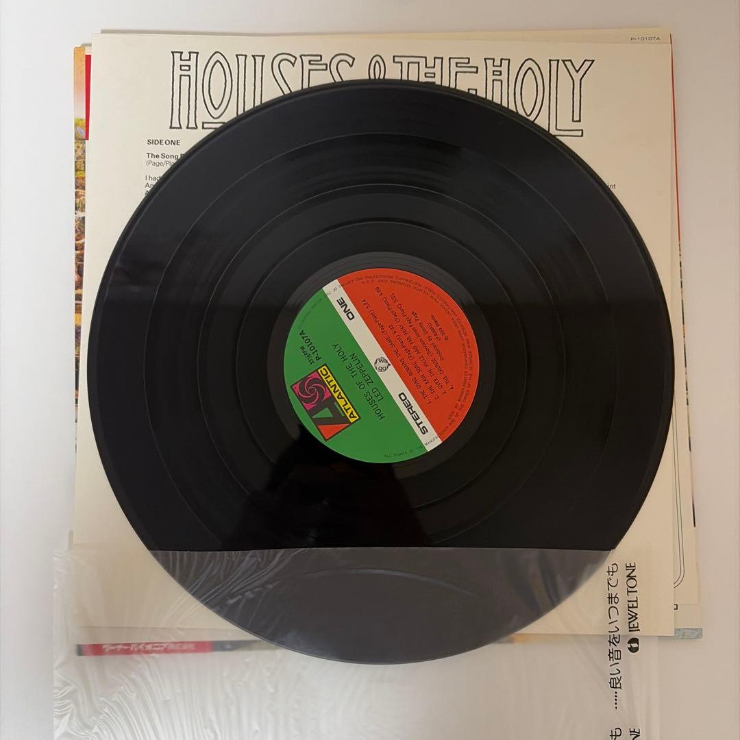 帯付完品LED ZEPPELIN HOUSES OF THE HOLY レコード