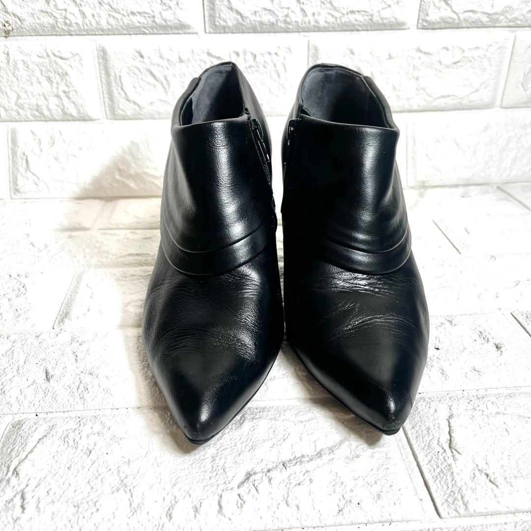 【美品】DIANA レザーブーツ ショートブーツ ブーティ
