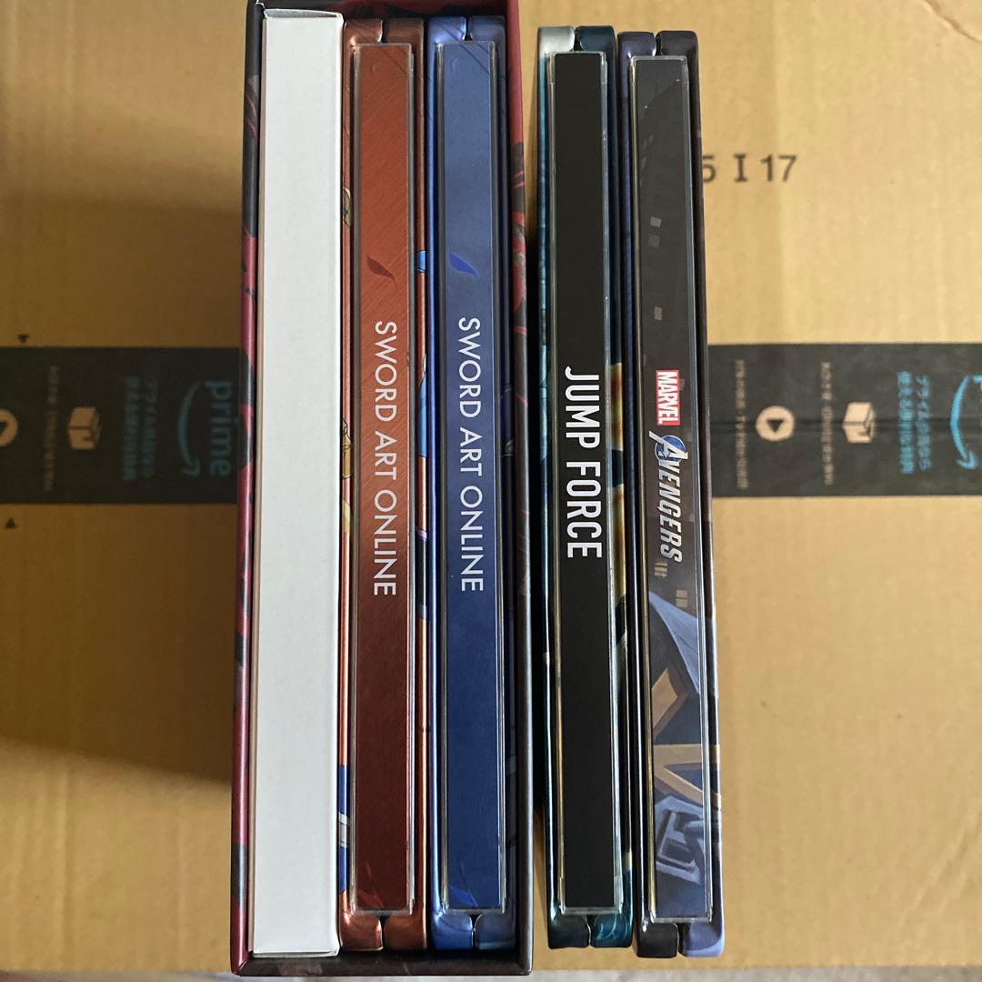 「希少JAMPFORCE」PlayStationスチールブック４枚まとめ売り