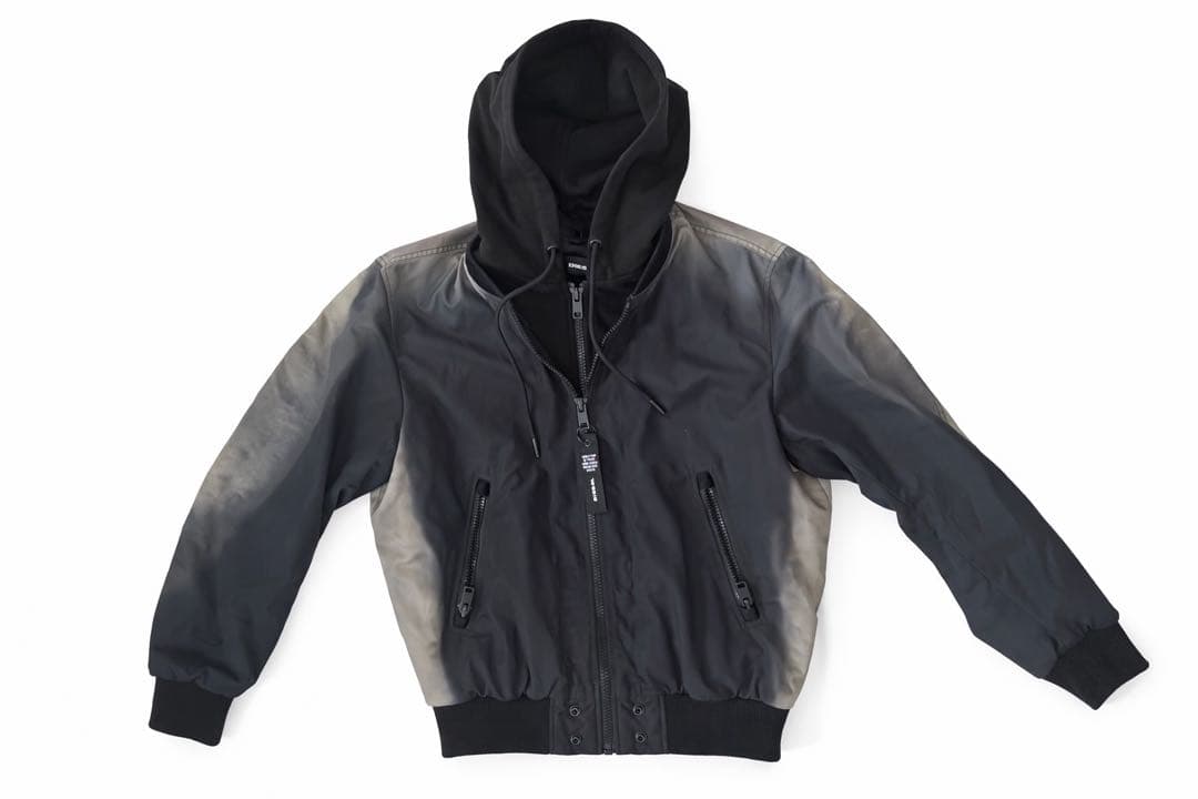 DIESEL ディーゼル MA-1 フード着脱可 内ポケット付