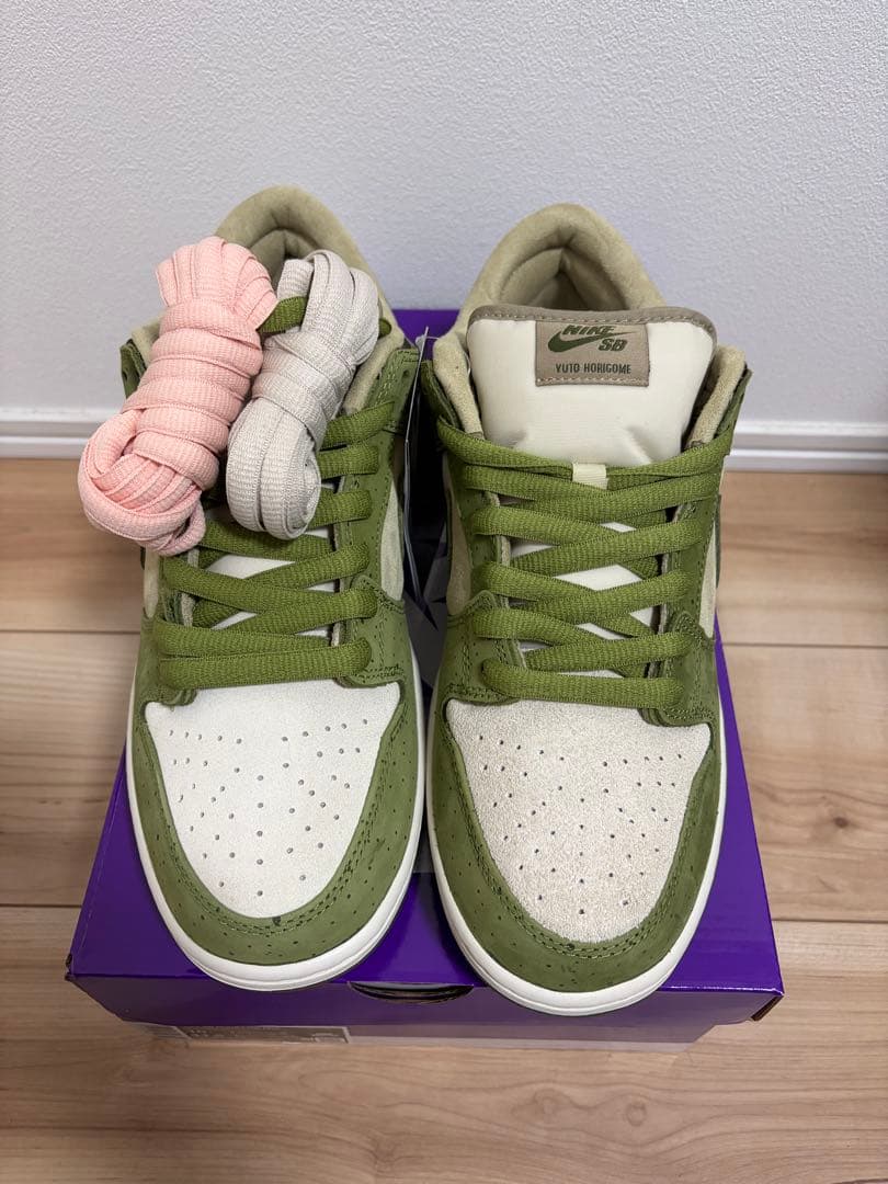 堀米雄斗 Nike SB Dunk Low Matcha