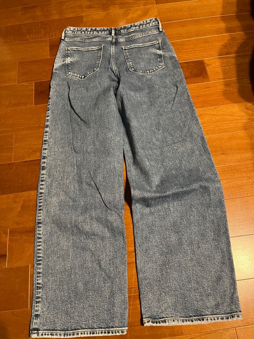 upper heights ワイドレッグデニムパンツ