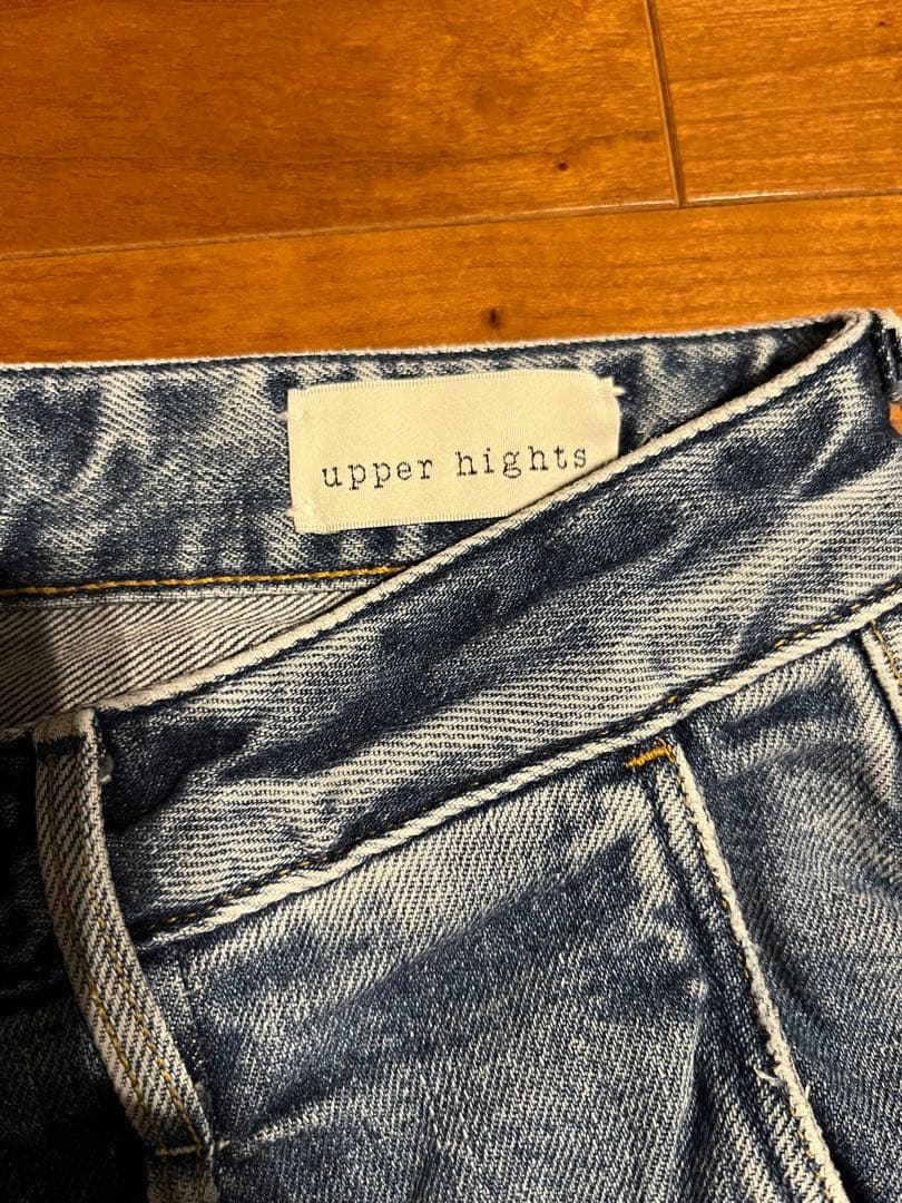 upper heights ワイドレッグデニムパンツ