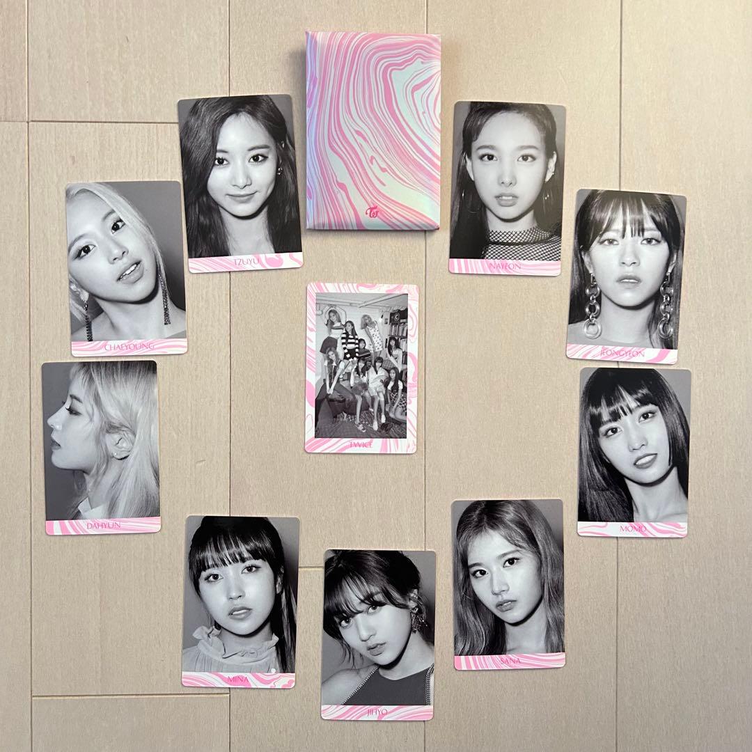 TWICE アルバムセット ラブリー 缶バッジ トレカ