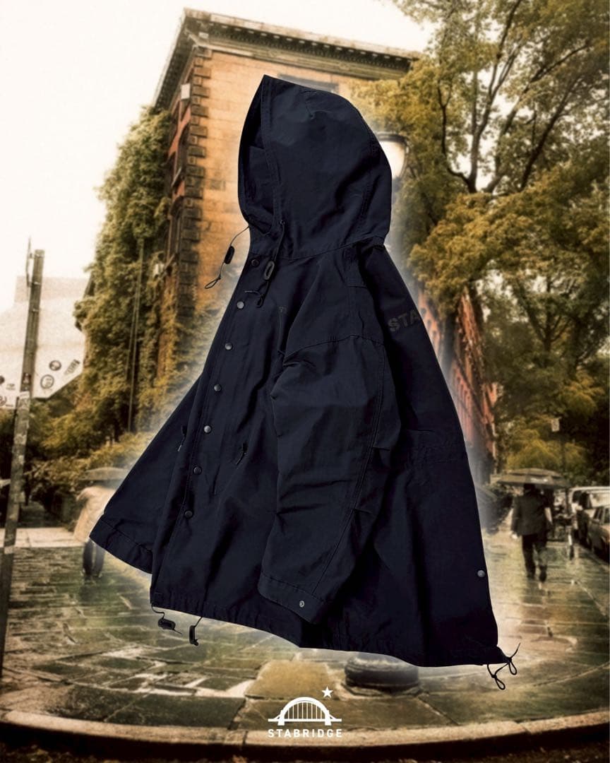 Lサイズ STABRIDGE Fishtail Parka アパートメント