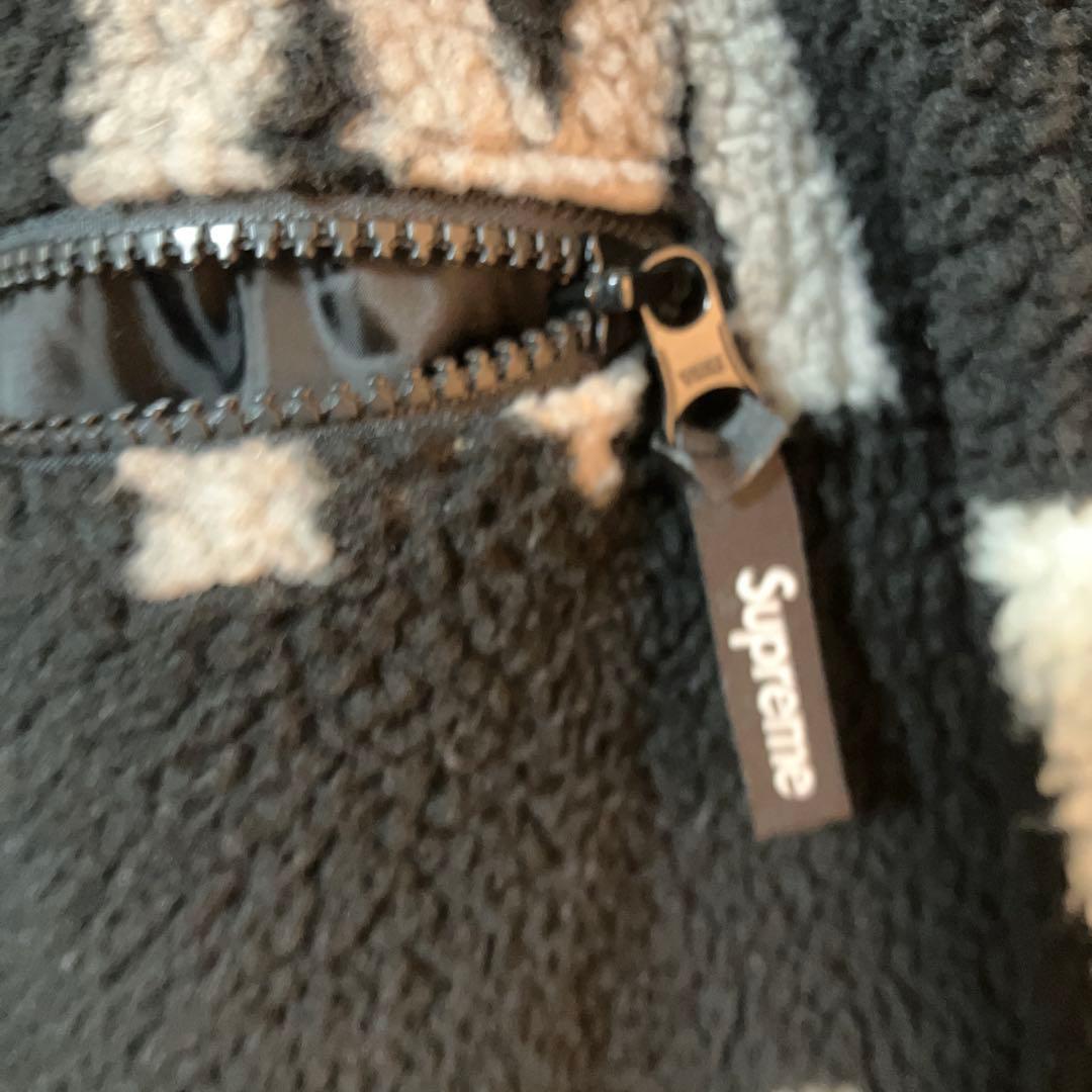 Supreme Reversible Logo フリース
