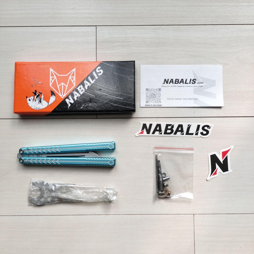 NABALIS Vulp バタフライナイフトレーナー