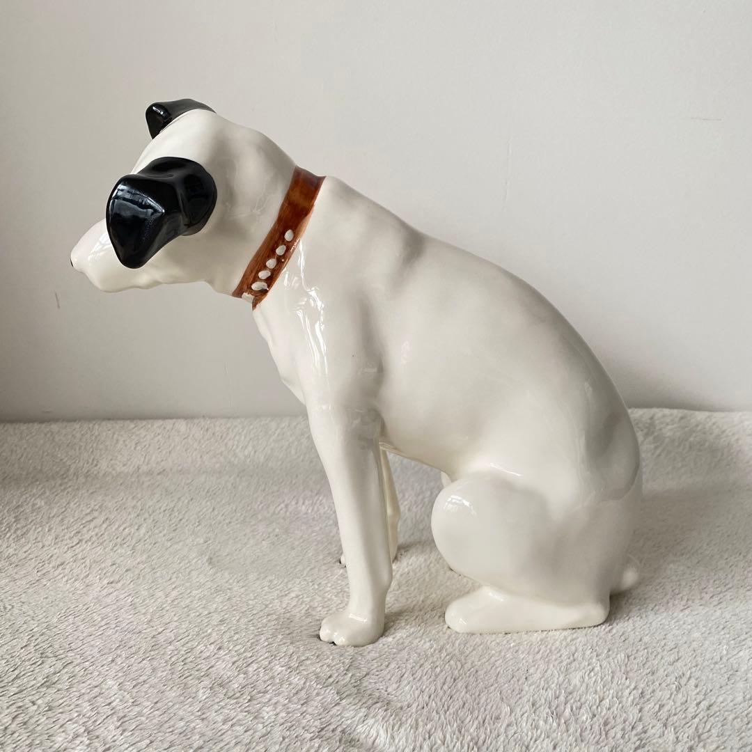 ビクター犬　ニッパー犬　陶器　置物