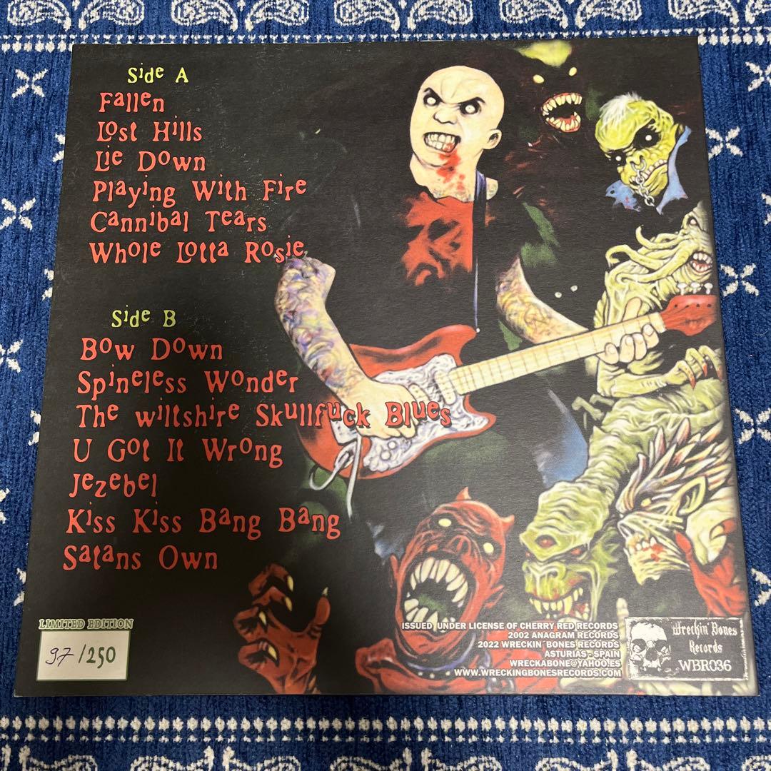 白盤　P. Paul Fenech サイコビリー ロカビリー パンク ネオロカ