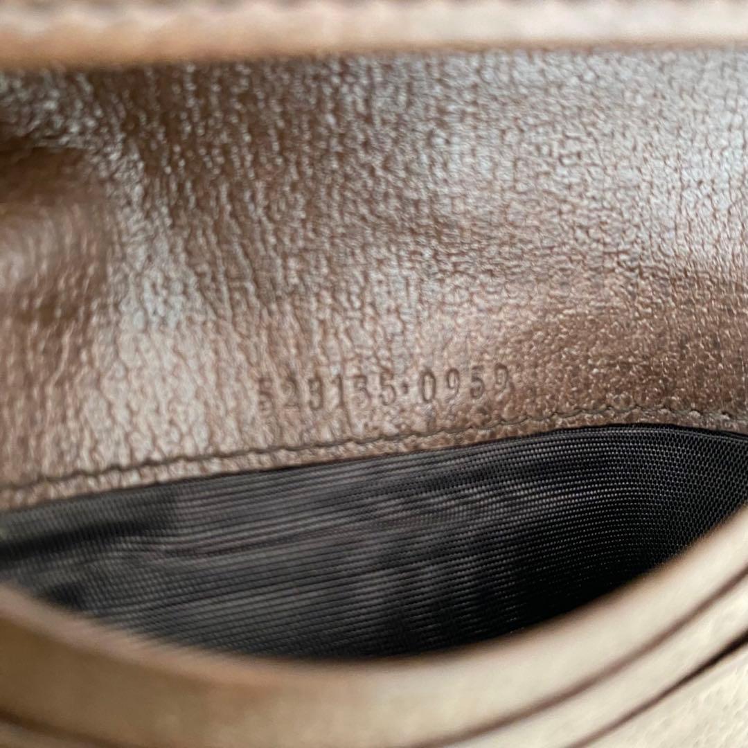 【美品✨】GUCCI 折り財布 マーモント シェリーライン GG レザー