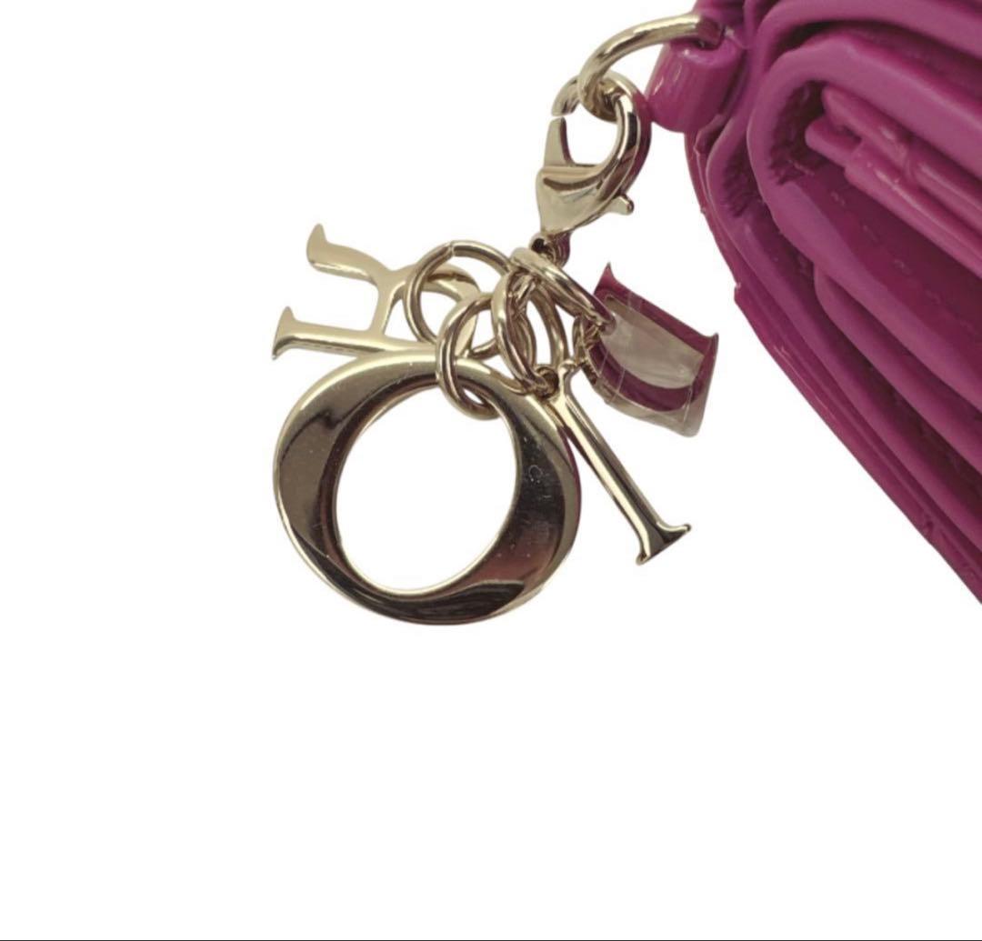 Christian Dior 財布　三つ折り　ピンク