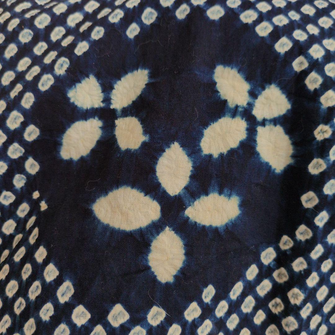 作家さんの生地　印花布？　絞り　ハンドメイド　リメイク