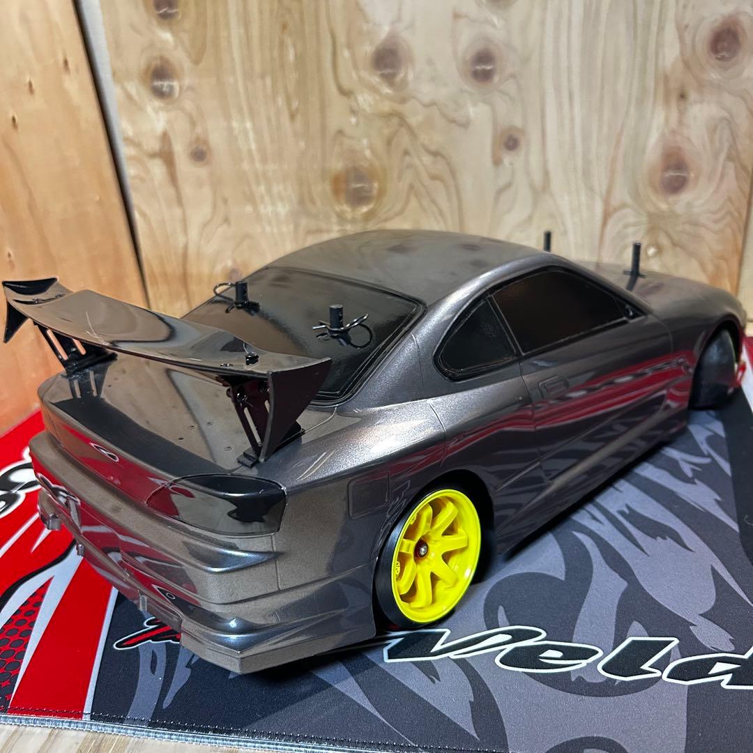タミヤ TT-01 シルビア S15 カーボンシャーシ ケツカキ1.5 4WD