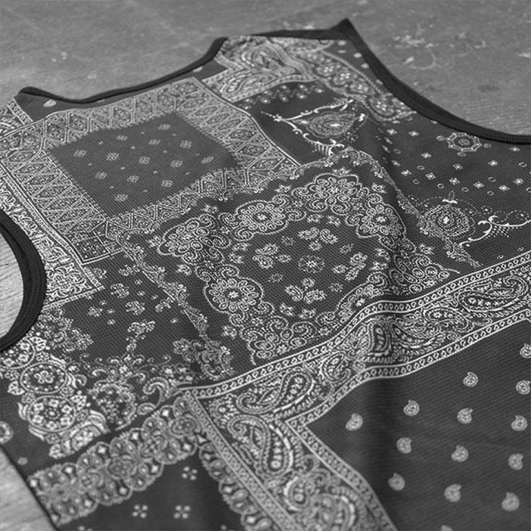 新品未使用 ranor BANDANA ウェア上下セット Black S