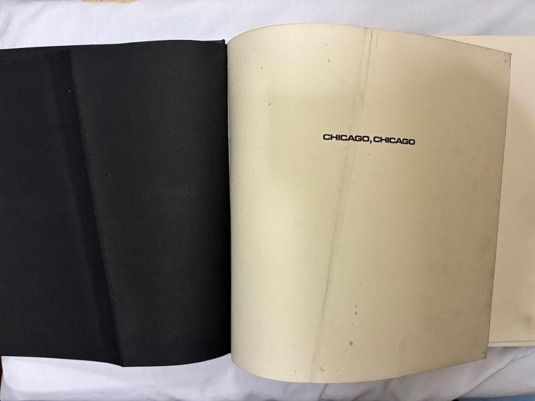 石元泰博写真集 シカゴ,シカゴ 1969年10月20日発行  美術出版社
