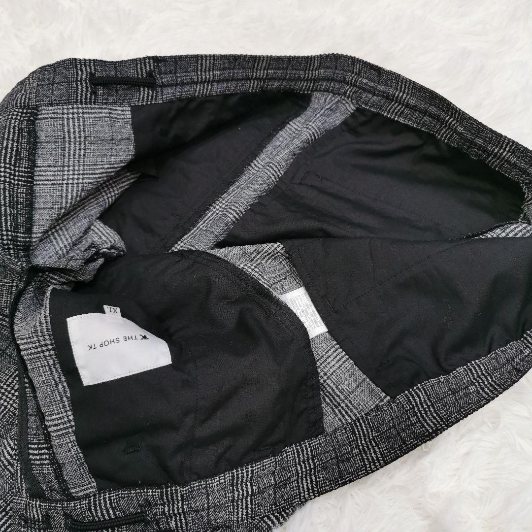 TK タケオキクチ シアサッカー グレンチェック セットアップ 上L 下XL