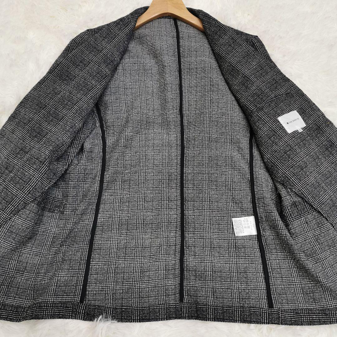 TK タケオキクチ シアサッカー グレンチェック セットアップ 上L 下XL