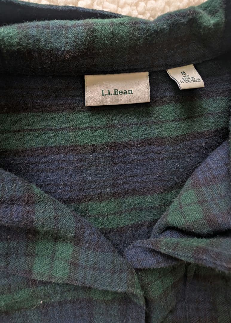 L.L.Bean ウィメンズ スコッチ　プラッド　フランネル　パジャマ