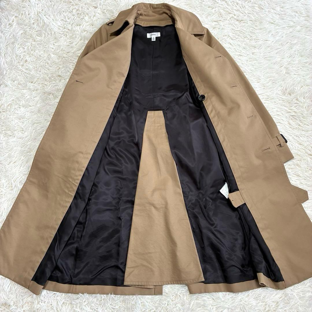 HYKE ハイク　トレンチコート　ベルト付き　ベージュ　Mサイズ