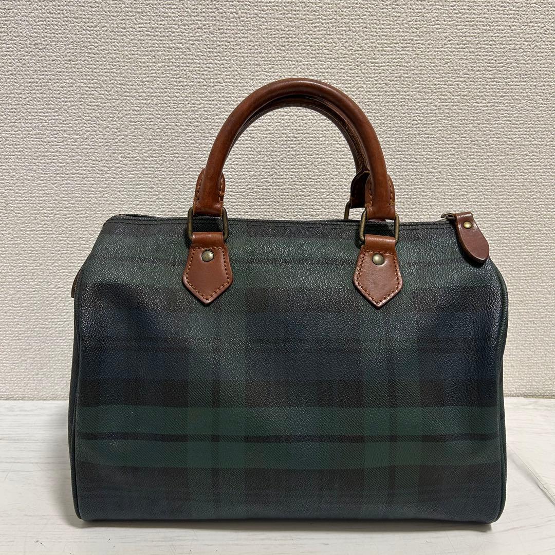 美品 ポロラルフローレン メンズ レディース ミニボストンバッグ ハンドバッグ