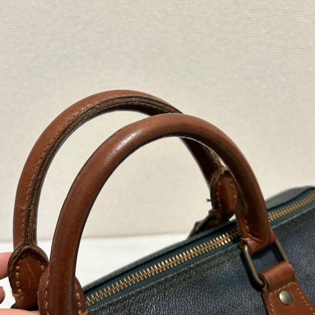 美品 ポロラルフローレン メンズ レディース ミニボストンバッグ ハンドバッグ