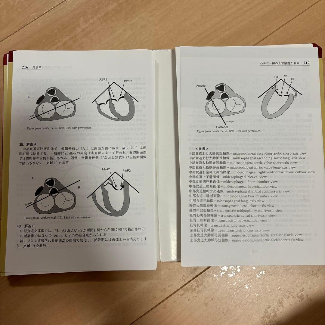 周術期経食道心エコー図 : 効率的に学ぶために　裁断済み