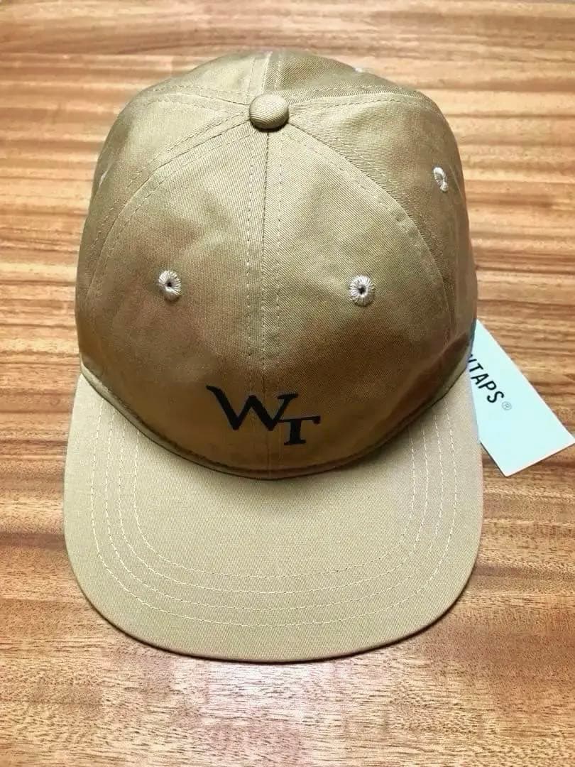 新品未使用【WTAPS】WT ロゴ キャップ ベージュ フリーサイズ