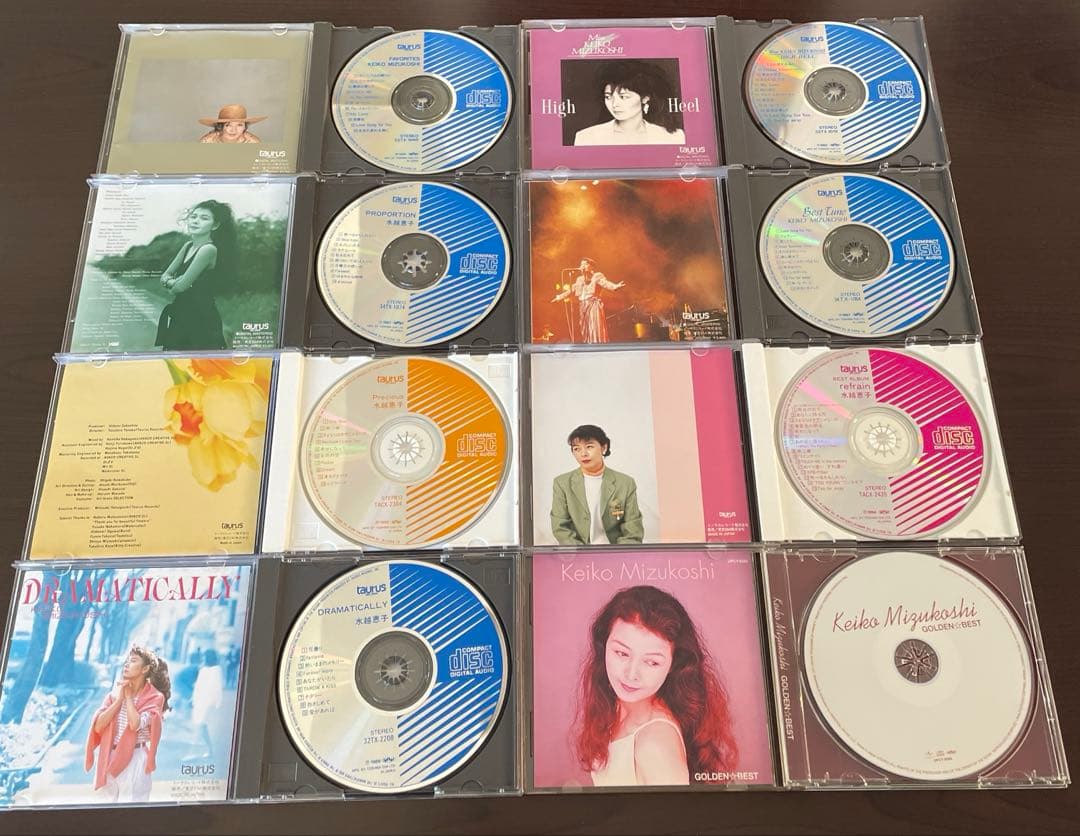 水越けいこ CD レコード 全10点直筆サイン入り！ 水越恵子 シティポップ