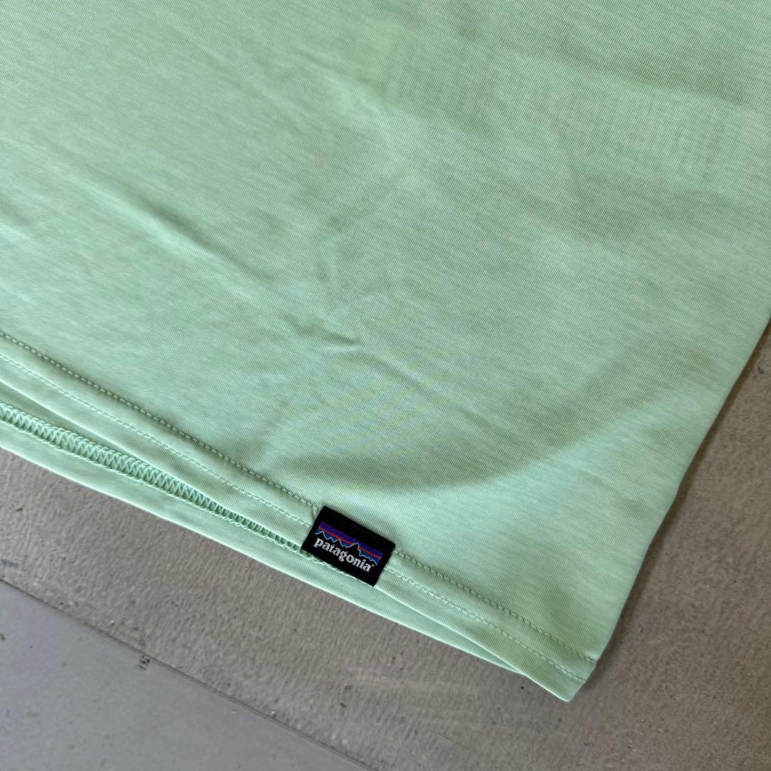 【未使用品】patagonia キャプリーン Tシャツ Sサイズ ミントグリーン