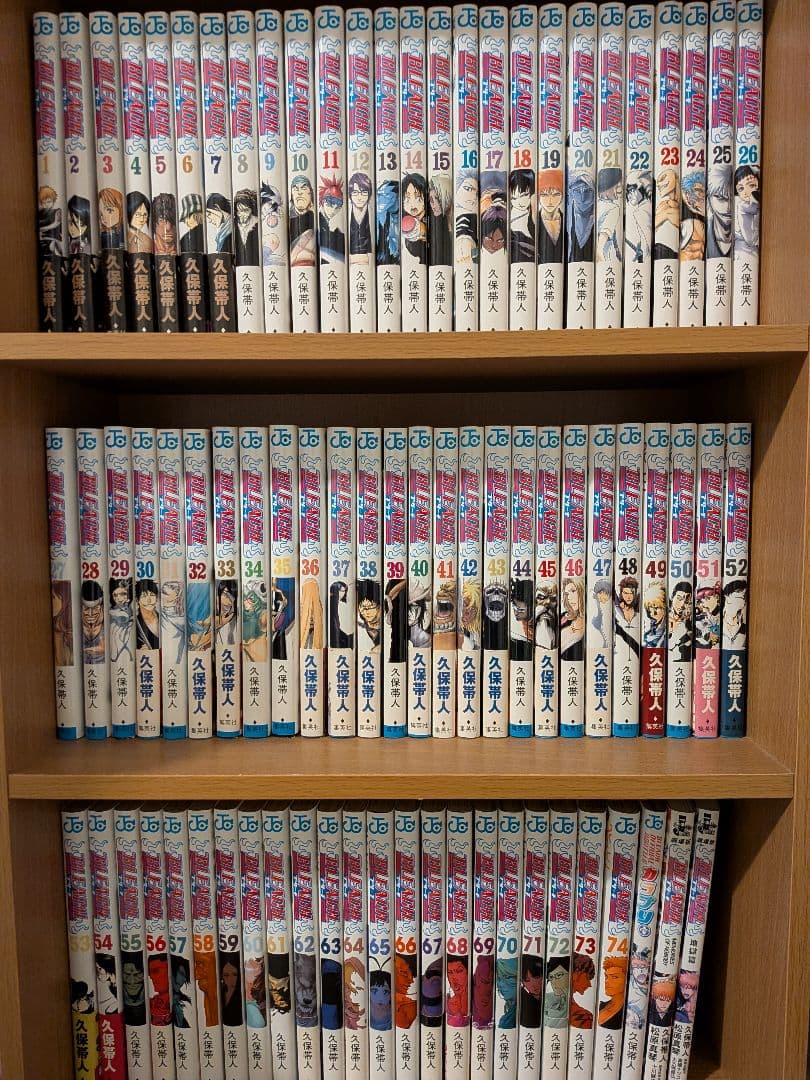 BLEACH 全74巻セット 一部帯付き　その他3冊おまけ