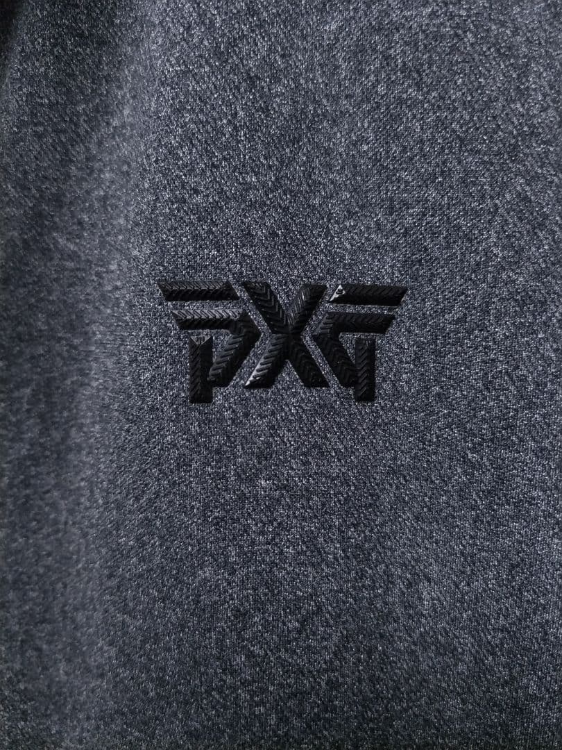 美品　PXG ジップアップ　ニットジャケット　グレー