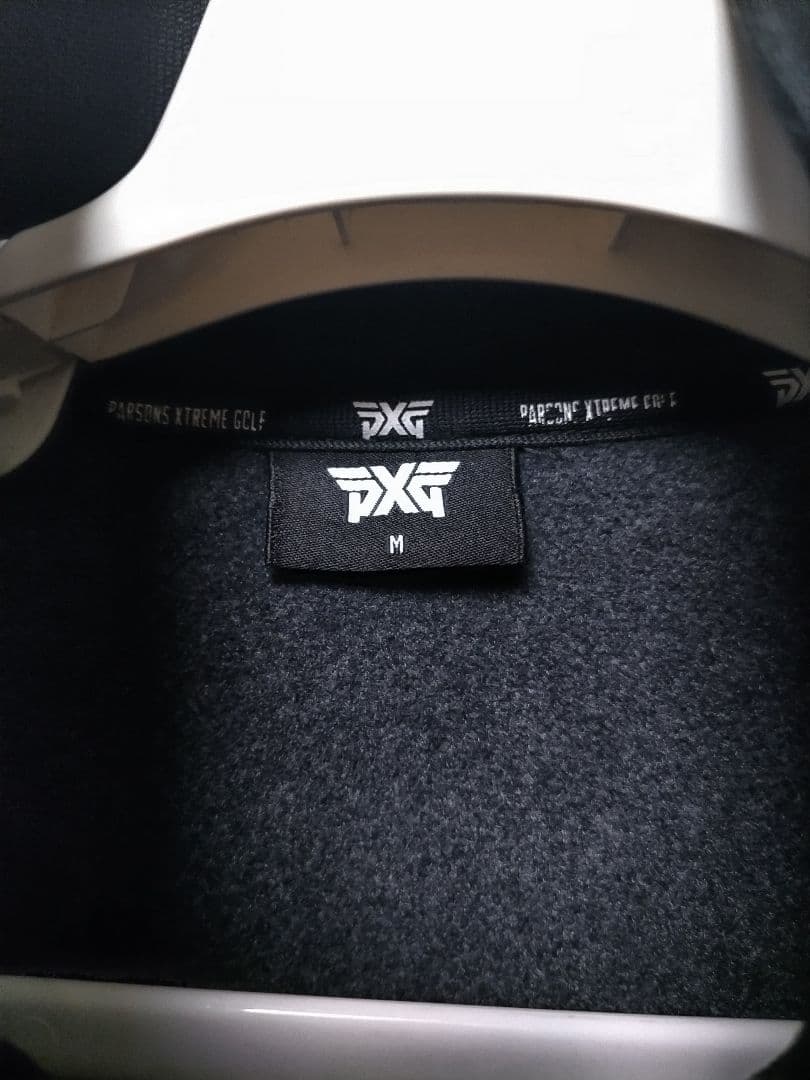 美品　PXG ジップアップ　ニットジャケット　グレー
