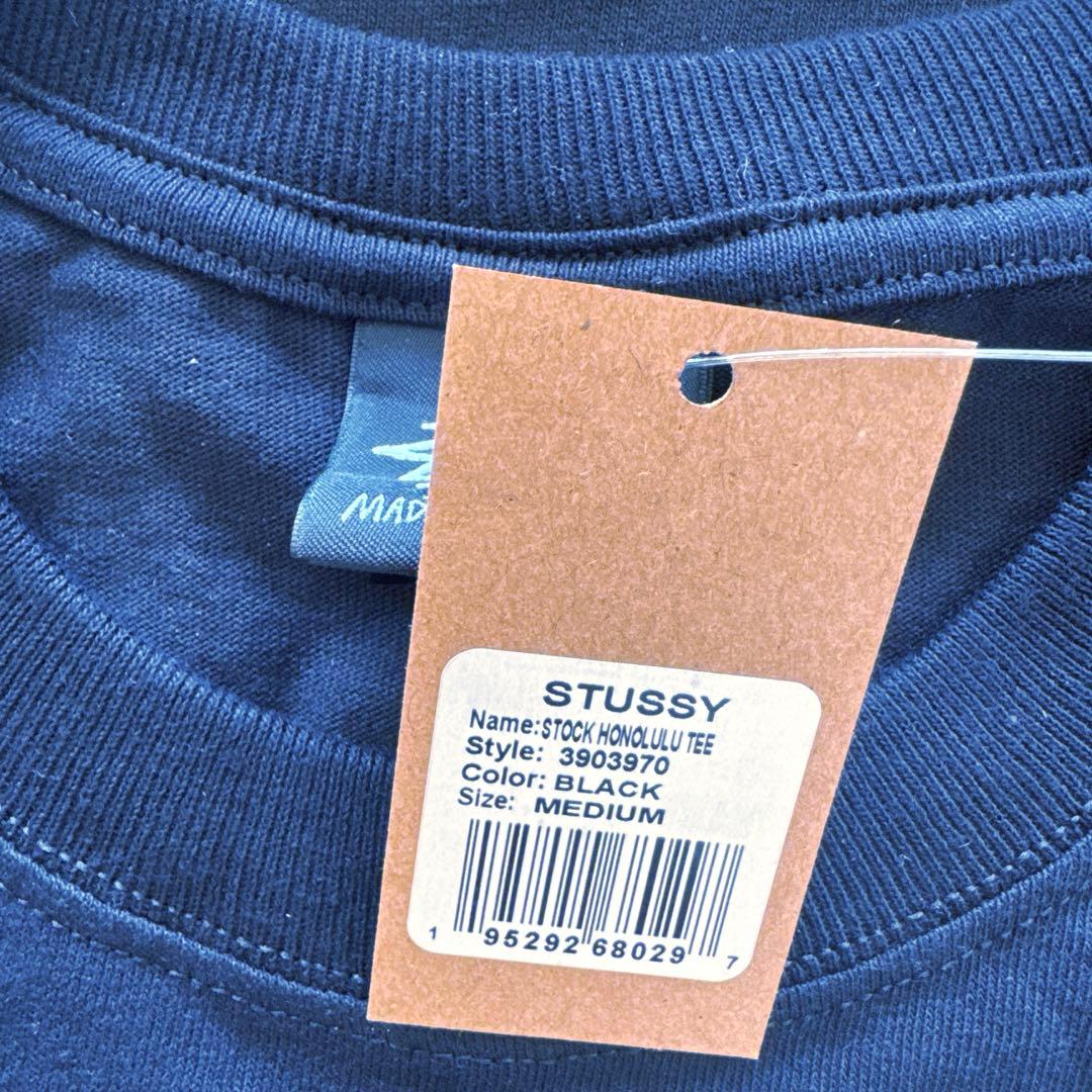 ♡新品未使用タグ付♡ワイキキ限定正規店購入♡Stussy ブラック TシャツM