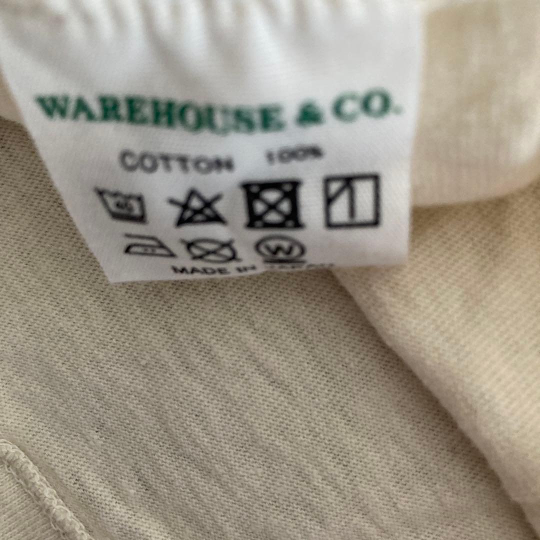WAREHOUSE セコハン　両面プリント Tシャツ Lサイズ 美品