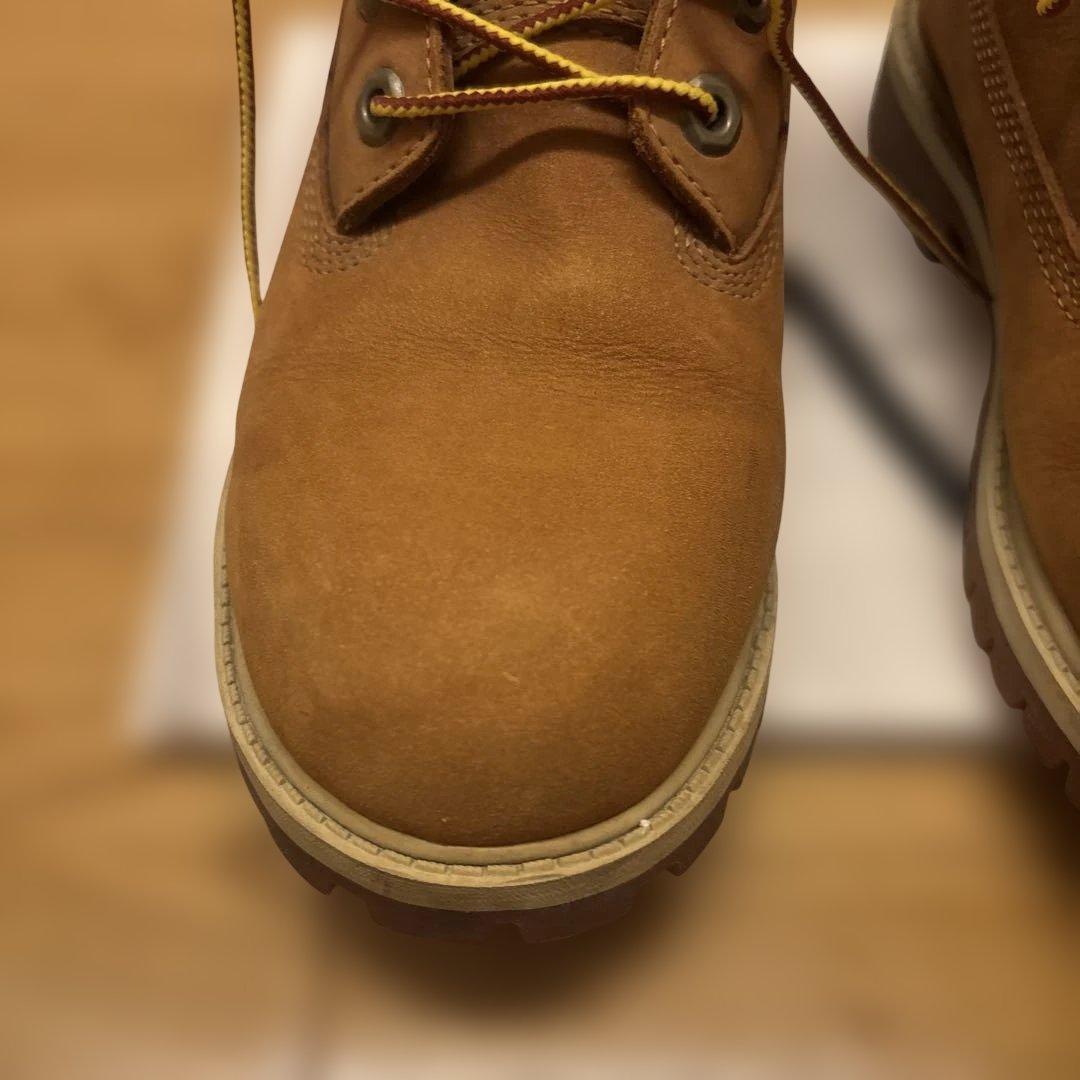 最終値下げ【22.5㌢】Timberland　6インチブーツ　レディース　キッズ