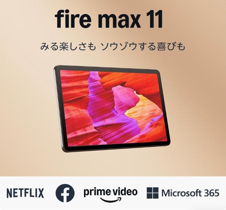 か*お様 【Fire Max 11】 64GB 純正ペン・ケース付（4.5万相当