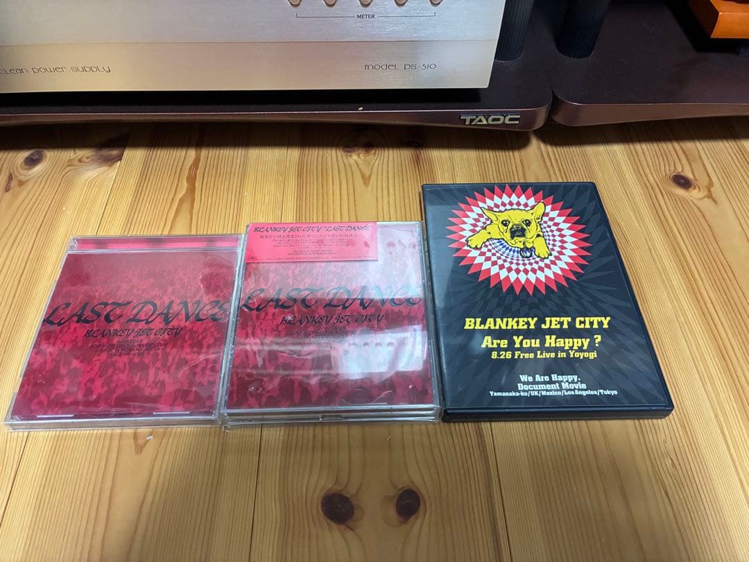 BLANKEY JET CITY CDとDVD 3本セット+おまけ