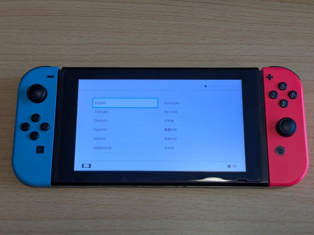 Nintendo Switch ネオンブルー/ネオンレッド 本体　※不具合あり