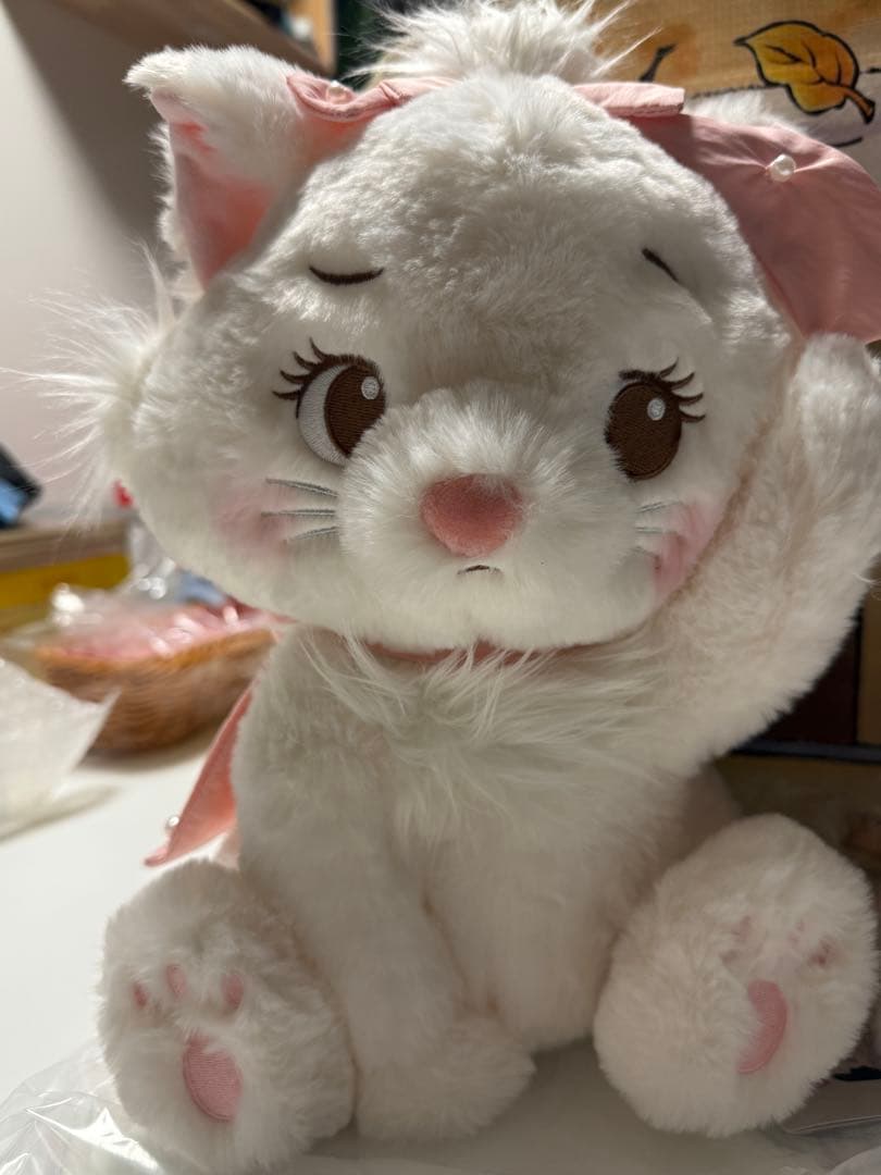 おしゃれキャット55周年　ぬいぐるみとキーホルダー2点セート