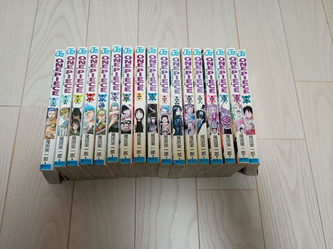 ONE PIECE すべて初版 34-111巻セット【104巻のみ無】