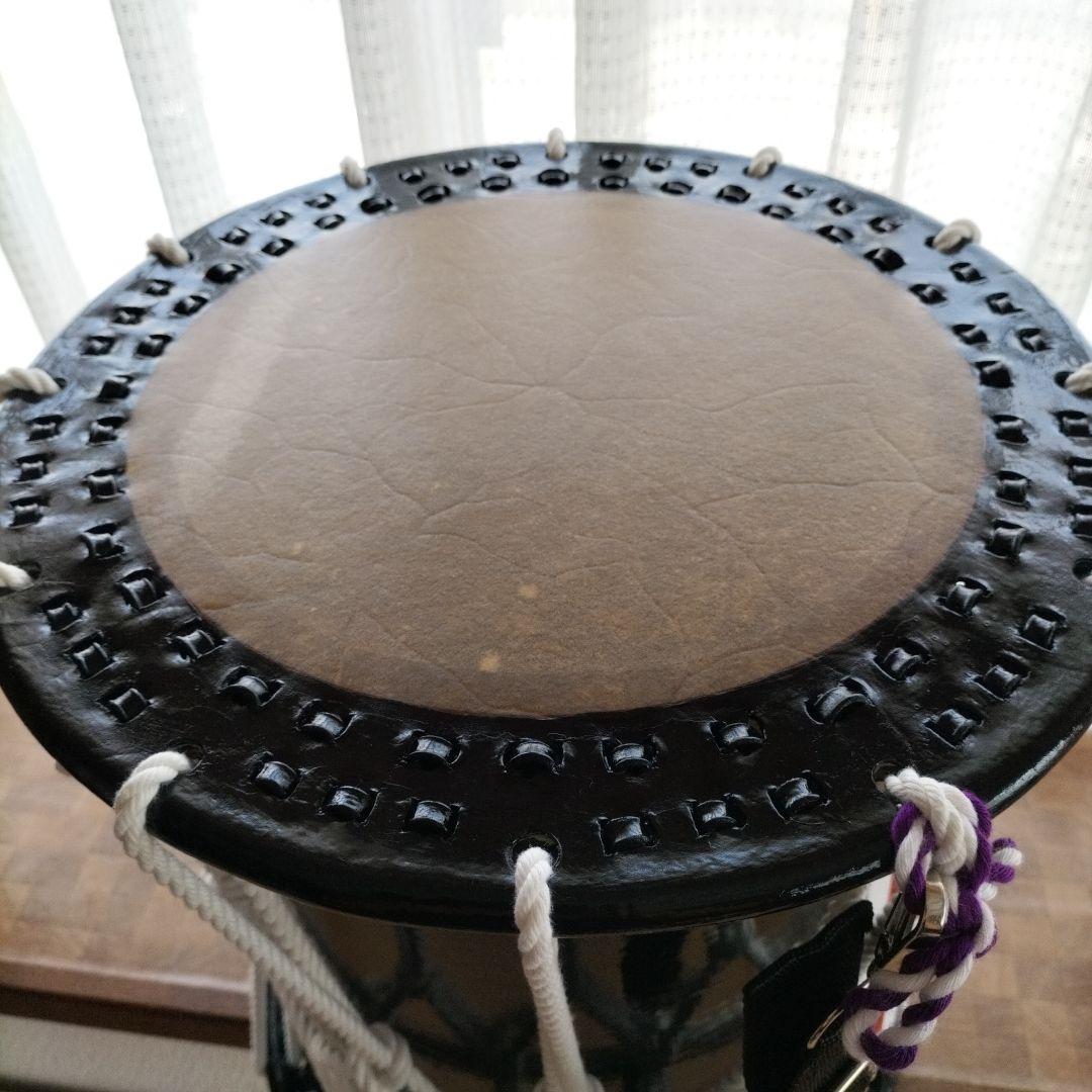 「なお様ご依頼品」専用出品　担ぎ太鼓　締太鼓　和太鼓　中古良品④