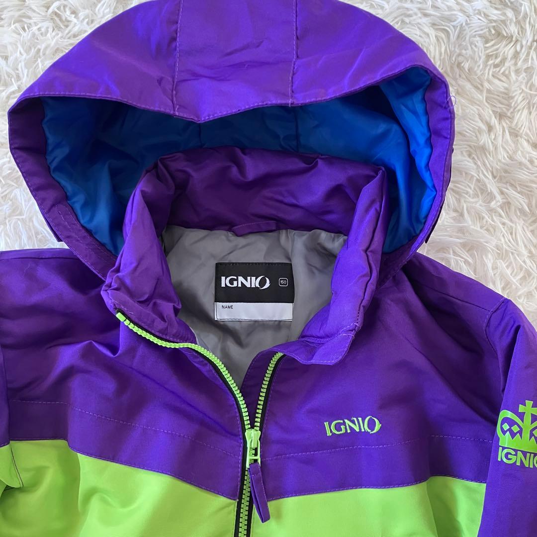 #H6✨IGNIO✨スキー スノボ ウェア 上下 150 キッズ 雪遊び
