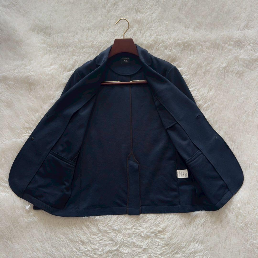 SHIPS✨TORAY NTS ジャケット　ストレッチ　洗える　ネイビー XL