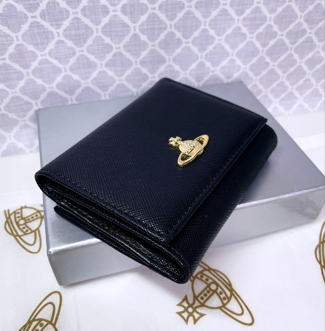 【大人気♡ショッパー付】新品 ヴィヴィアン・ウエストウッド 3折り財布