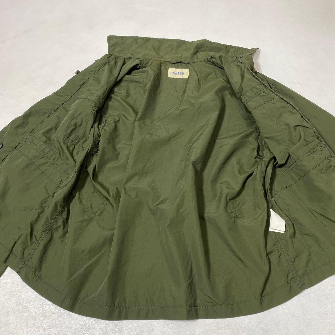 美品 BEAMS BOY ナイロン ジャングル ファティーグ ジャケット 春夏