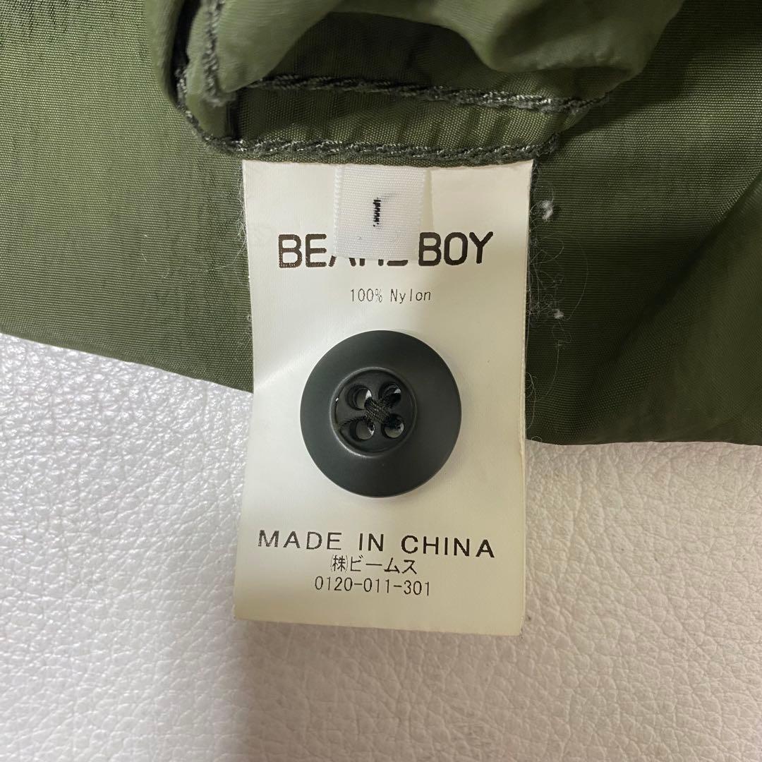 美品 BEAMS BOY ナイロン ジャングル ファティーグ ジャケット 春夏